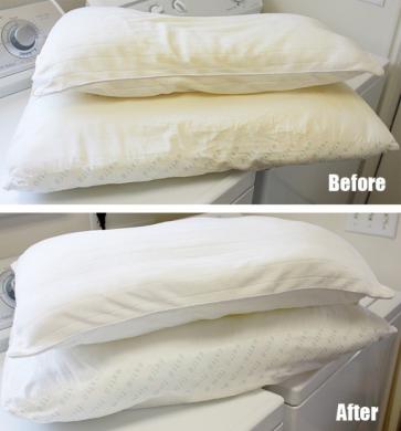 How to Whiten your Yellowed Pillows