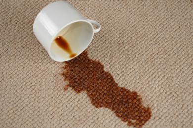 Cleaning a carpet